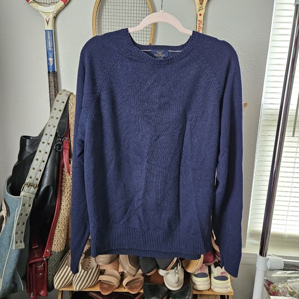 346 BROOKS Brothers washable 100% wool Sweater Large